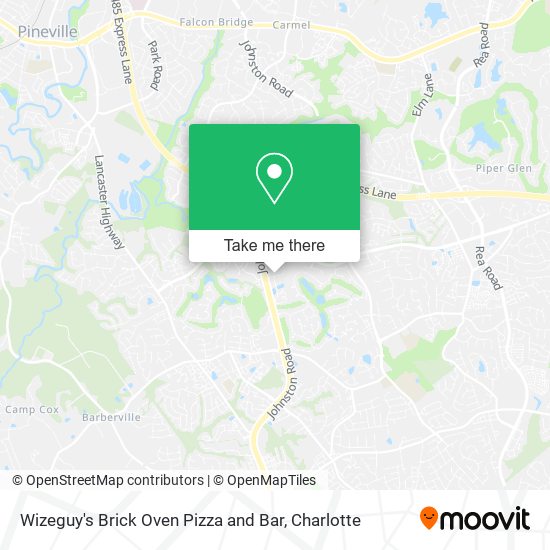 Mapa de Wizeguy's Brick Oven Pizza and Bar