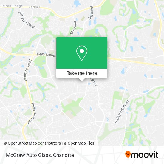 McGraw Auto Glass map