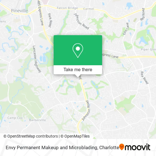 Envy Permanent Makeup and Microblading map