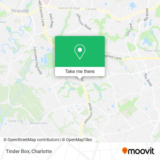 Mapa de Tinder Box