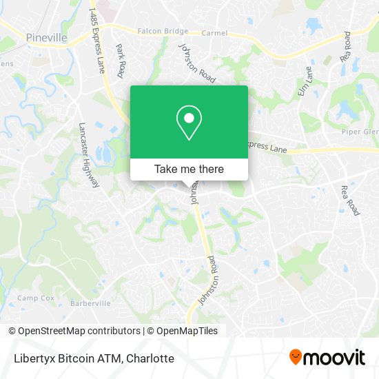 Libertyx Bitcoin ATM map