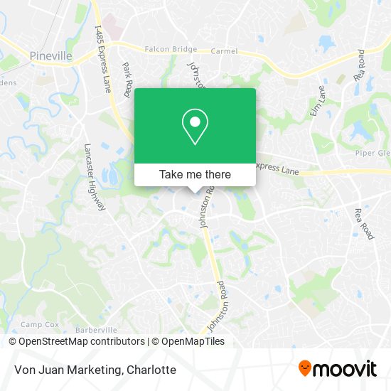 Von Juan Marketing map