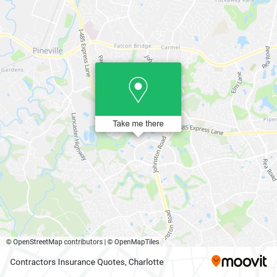 Contractors Insurance Quotes map