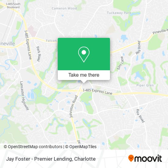 Jay Foster - Premier Lending map