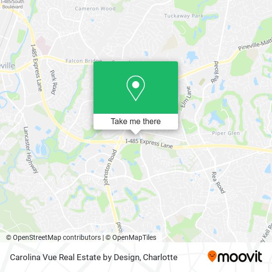 Carolina Vue Real Estate by Design map