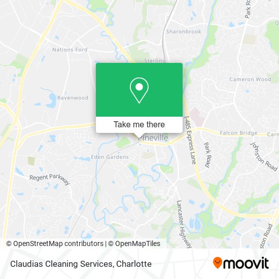 Mapa de Claudias Cleaning Services