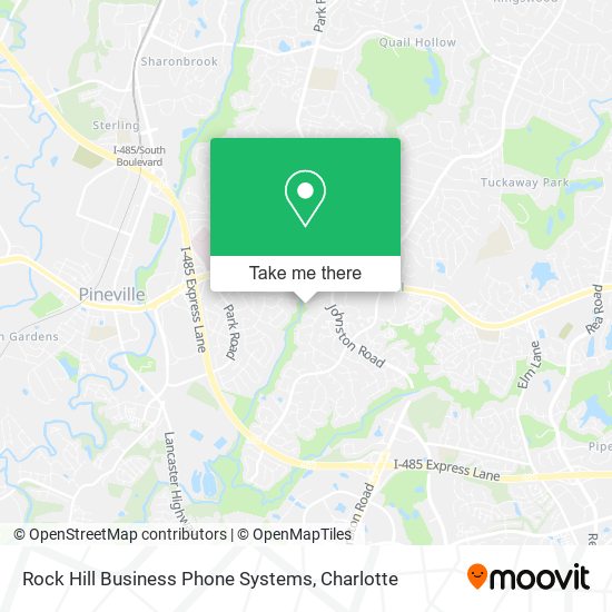 Rock Hill Business Phone Systems map