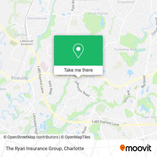 Mapa de The Ryan Insurance Group