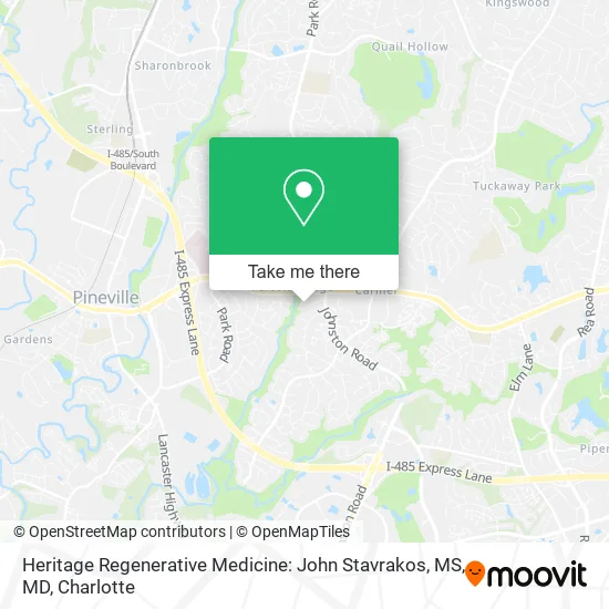 Heritage Regenerative Medicine: John Stavrakos, MS, MD map