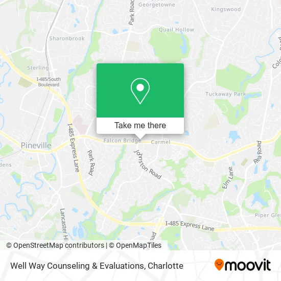 Well Way Counseling & Evaluations map