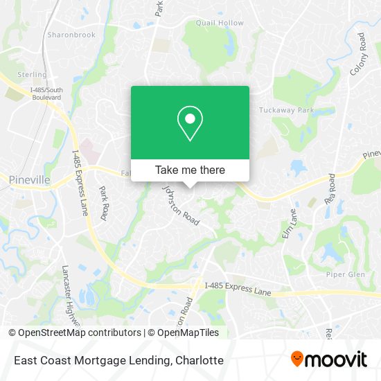 Mapa de East Coast Mortgage Lending