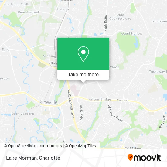 Lake Norman map