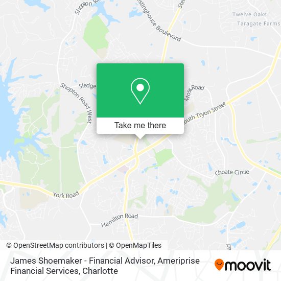 Mapa de James Shoemaker - Financial Advisor, Ameriprise Financial Services