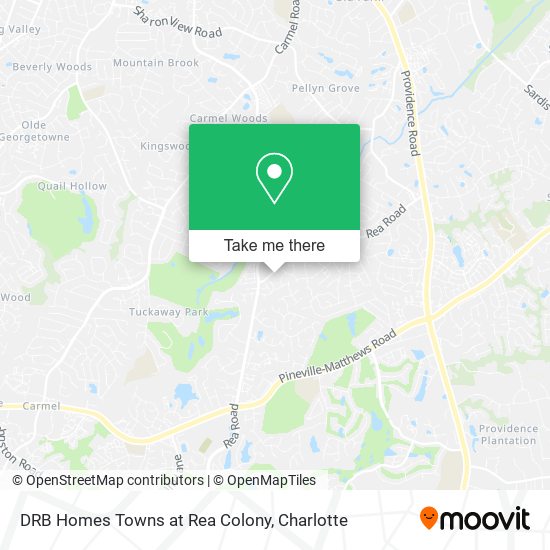 DRB Homes Towns at Rea Colony map