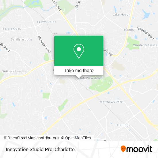 Innovation Studio Pro map