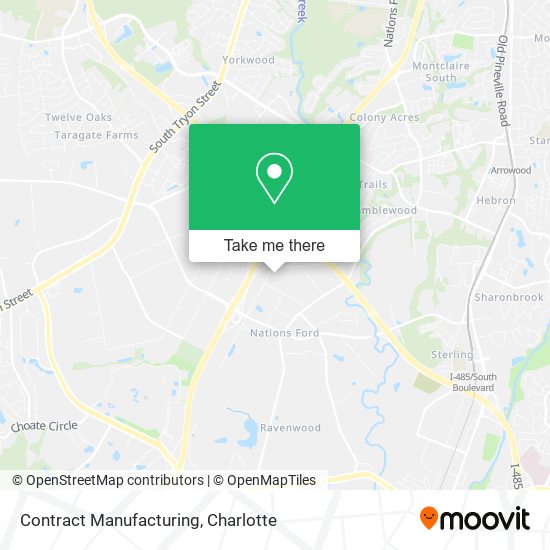 Contract Manufacturing map