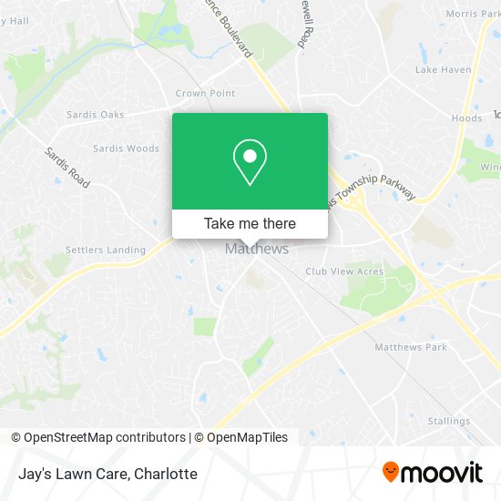 Mapa de Jay's Lawn Care