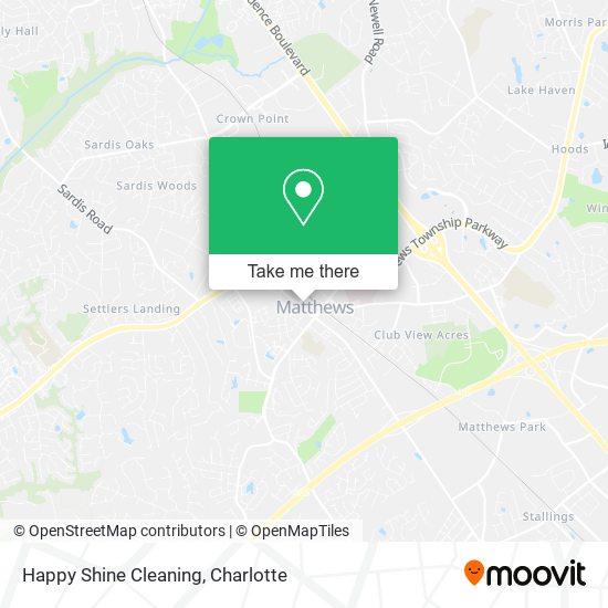 Happy Shine Cleaning map