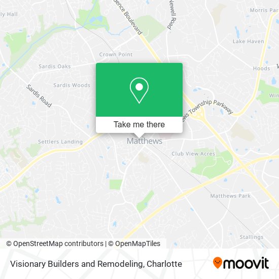 Visionary Builders and Remodeling map