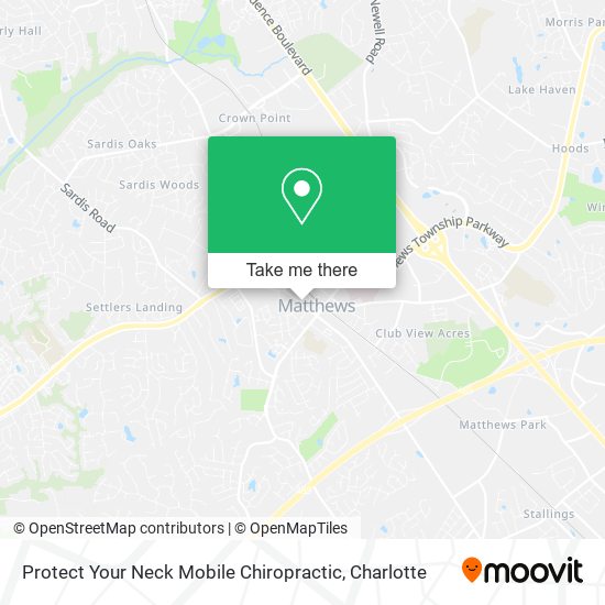 Mapa de Protect Your Neck Mobile Chiropractic