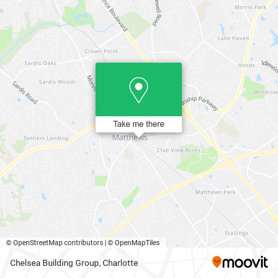 Mapa de Chelsea Building Group