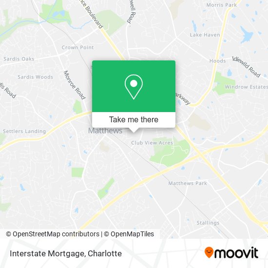 Interstate Mortgage map