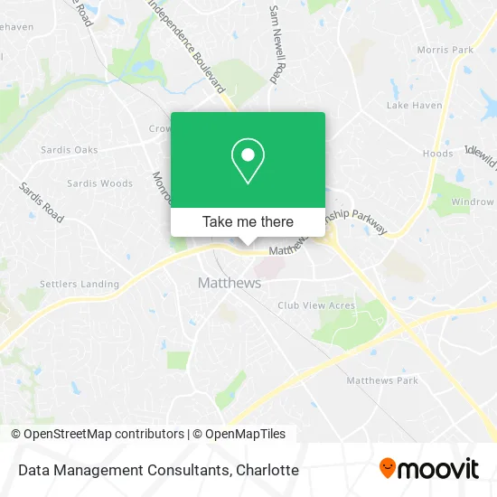 Data Management Consultants map