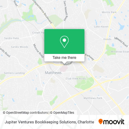 Mapa de Jupiter Ventures Bookkeeping Solutions