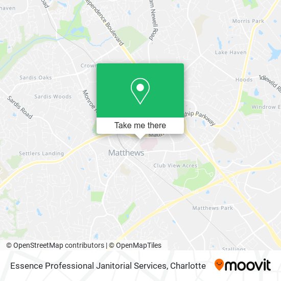 Essence Professional Janitorial Services map