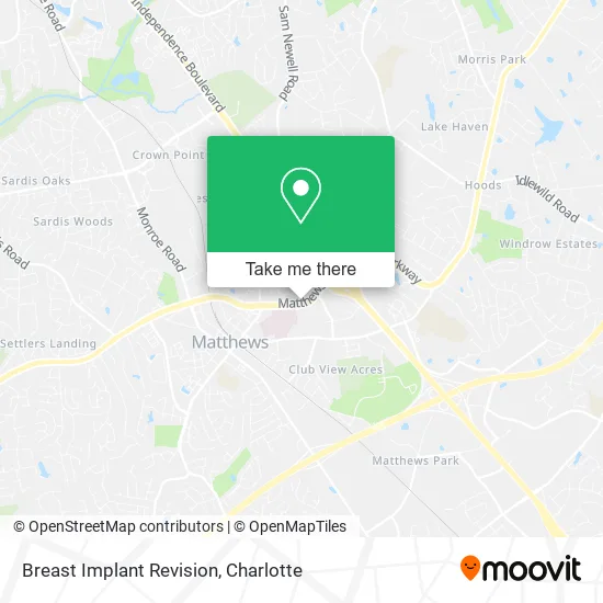Breast Implant Revision map