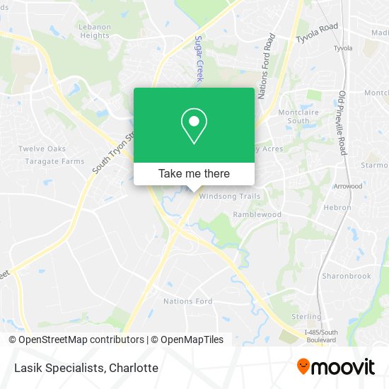 Lasik Specialists map