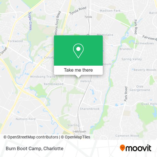 Burn Boot Camp map