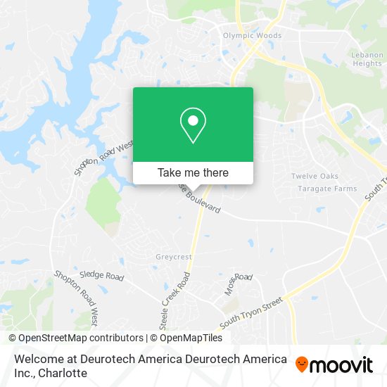 Welcome at Deurotech America Deurotech America Inc. map