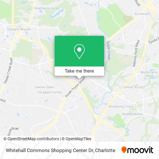 Whitehall Commons Shopping Center Dr map