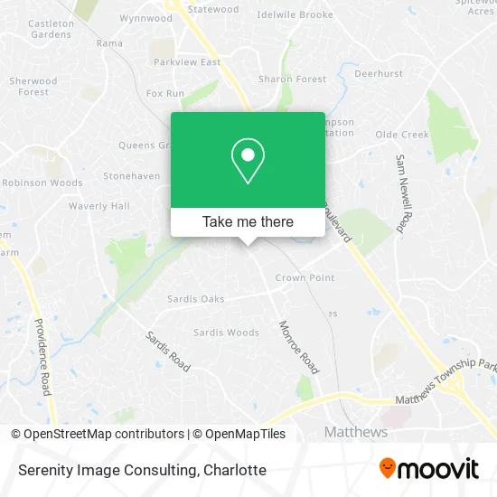 Serenity Image Consulting map