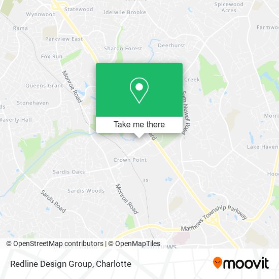 Redline Design Group map