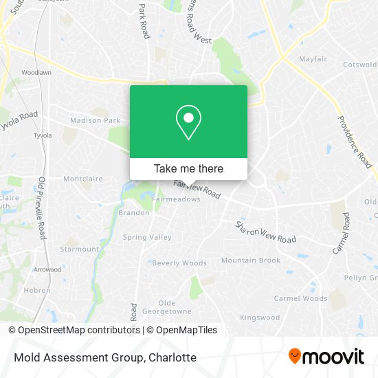 Mold Assessment Group map