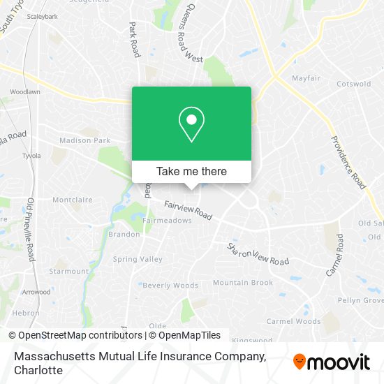 Mapa de Massachusetts Mutual Life Insurance Company