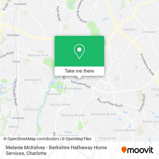 Melanie McKelvey - Berkshire Hathaway Home Services map