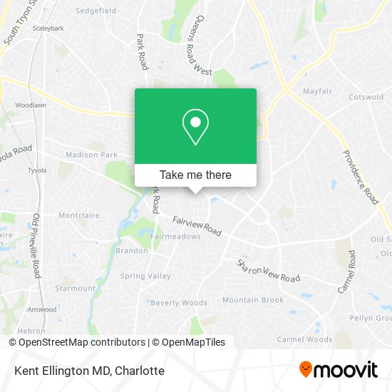 Kent Ellington MD map