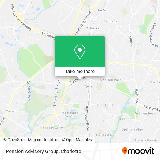 Pension Advisory Group map