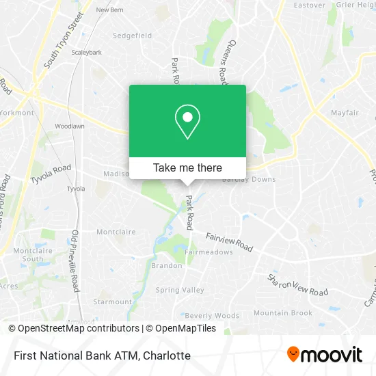First National Bank ATM map