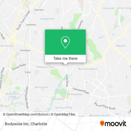 Mapa de Bodywise Inc