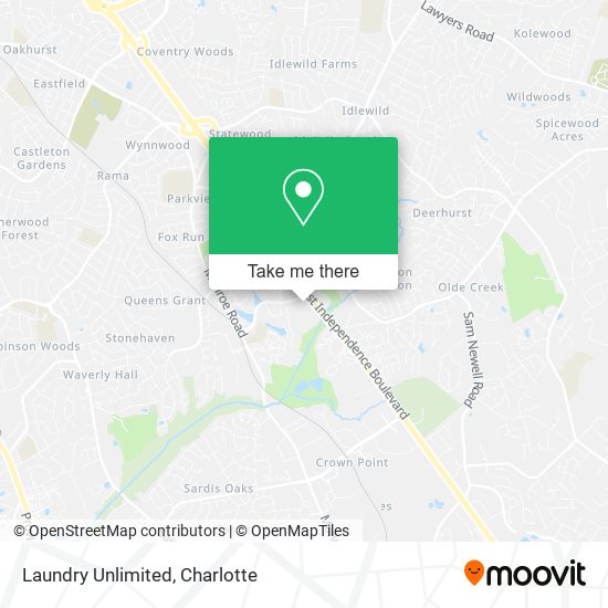 Mapa de Laundry Unlimited