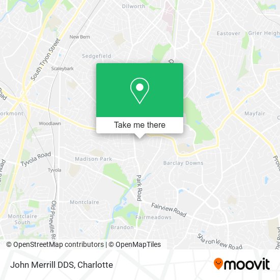Mapa de John Merrill DDS