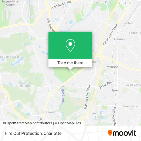 Fire Out Protection map