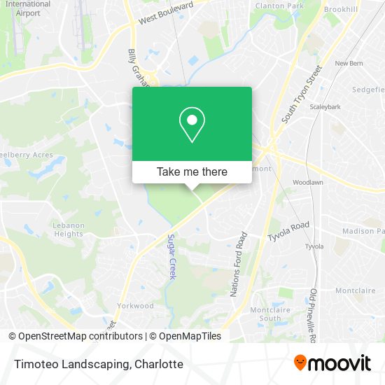 Timoteo Landscaping map
