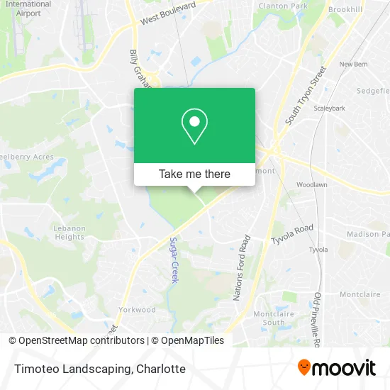 Timoteo Landscaping map