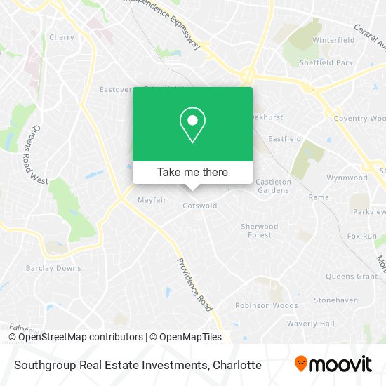 Southgroup Real Estate Investments map