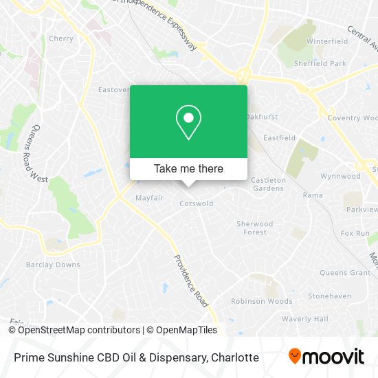 Prime Sunshine CBD Oil & Dispensary map